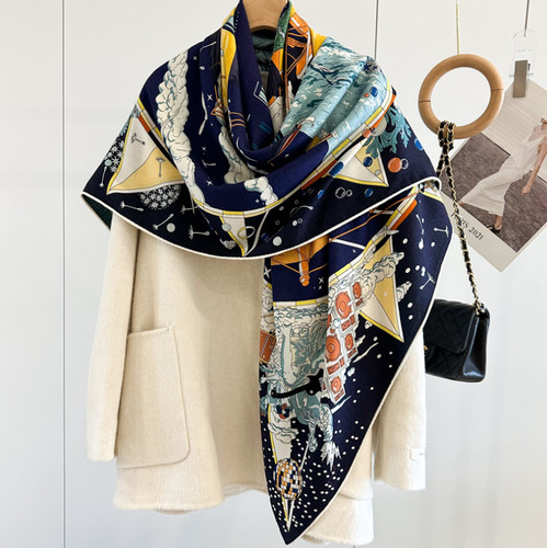 Cashmere silk wrap - cashmere, 30%